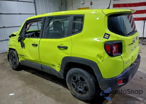 2018 Jeep Renegade Sport z USA, uszkodzony, nr VIN ZACCJBAB1JPH45972